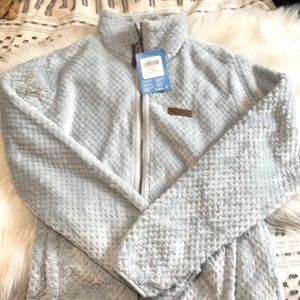 Columbia Sherpa jacket baby blue